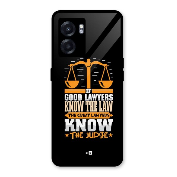 Know The Judge Glass Back Case for Oppo K10 (5G)