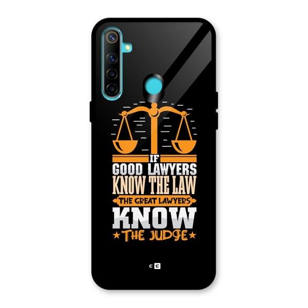 Know The Judge Glass Back Case for Realme 5