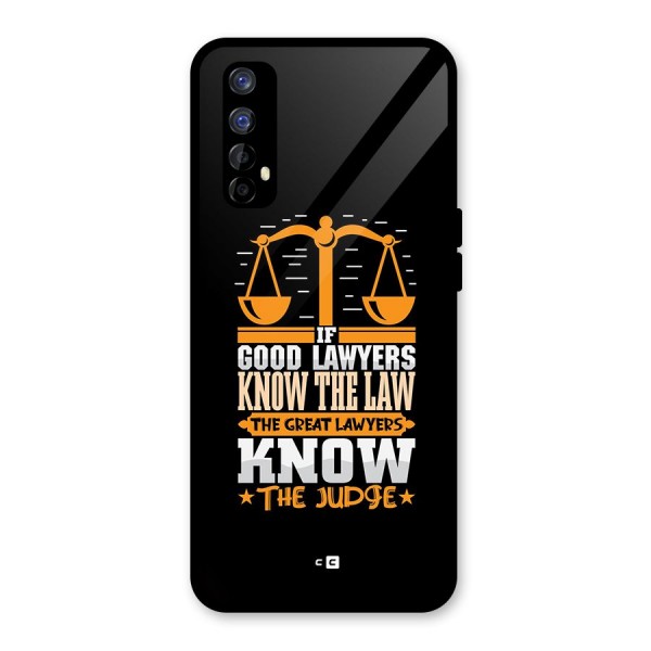 Know The Judge Glass Back Case for Realme 7