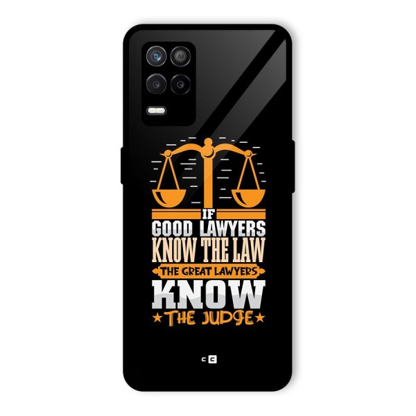 Know The Judge Glass Back Case for Realme 9 5G