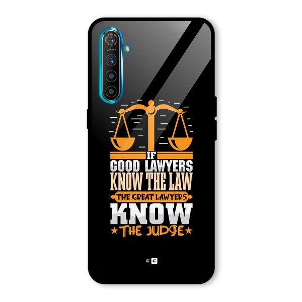 Know The Judge Glass Back Case for Realme XT