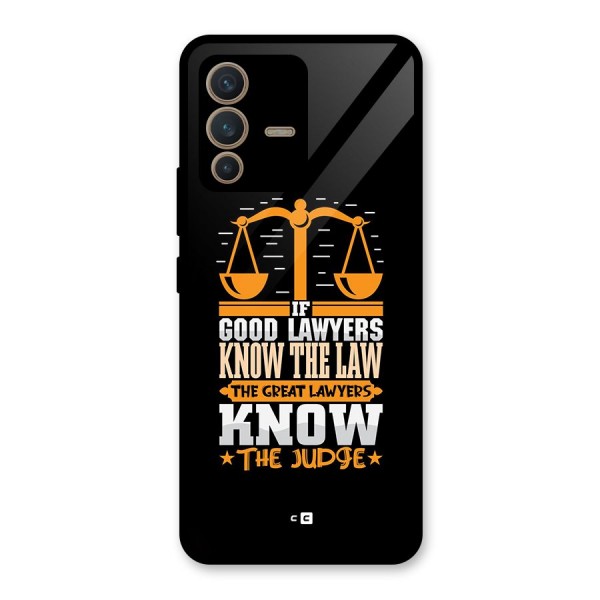 Know The Judge Glass Back Case for Vivo V23 5G