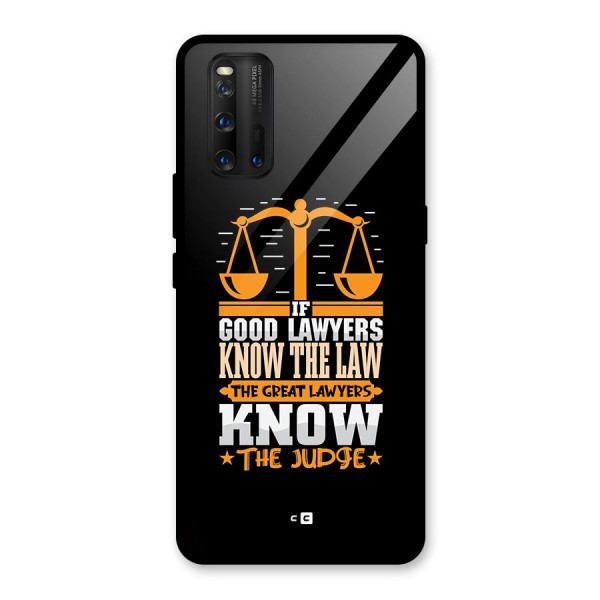 Know The Judge Glass Back Case for Vivo iQOO 3