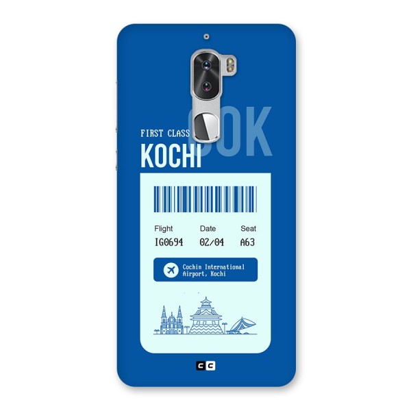 Kochi Boarding Pass Back Case for Coolpad Cool 1