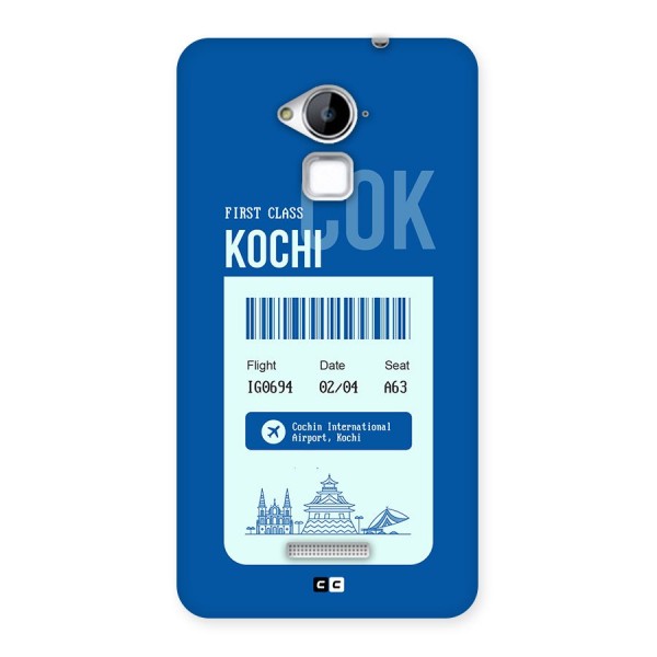 Kochi Boarding Pass Back Case for Coolpad Note 3