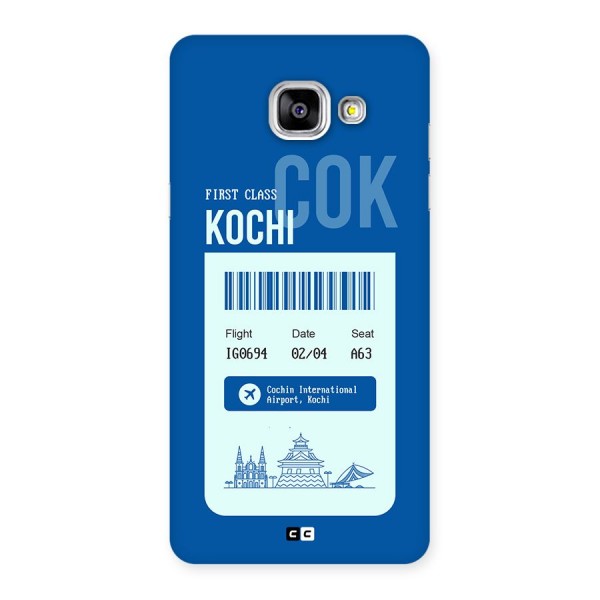 Kochi Boarding Pass Back Case for Galaxy A5 (2016)