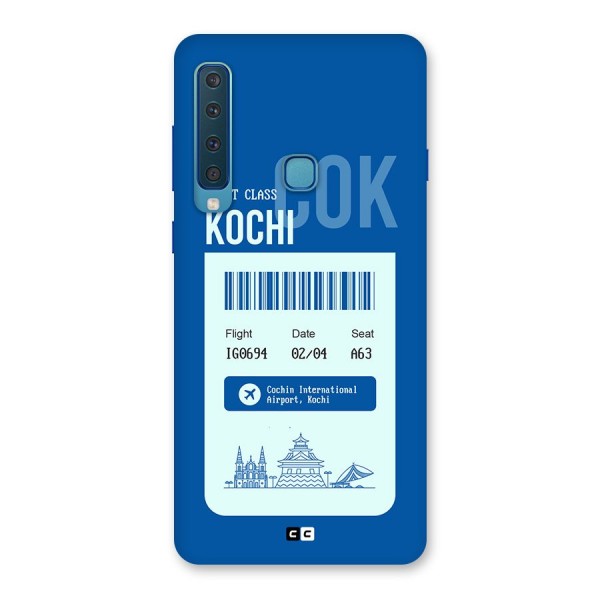 Kochi Boarding Pass Back Case for Galaxy A9 (2018)