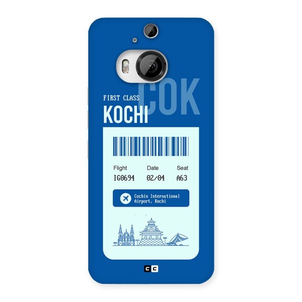 Kochi Boarding Pass Back Case for HTC One M9 Plus