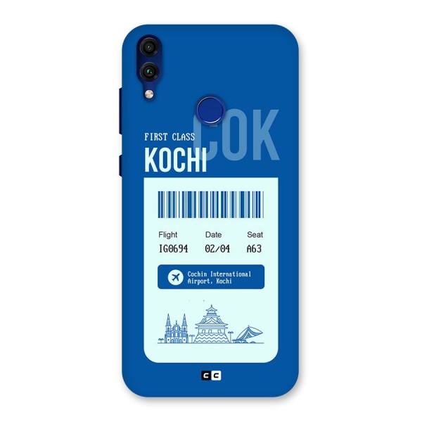 Kochi Boarding Pass Back Case for Honor 8C