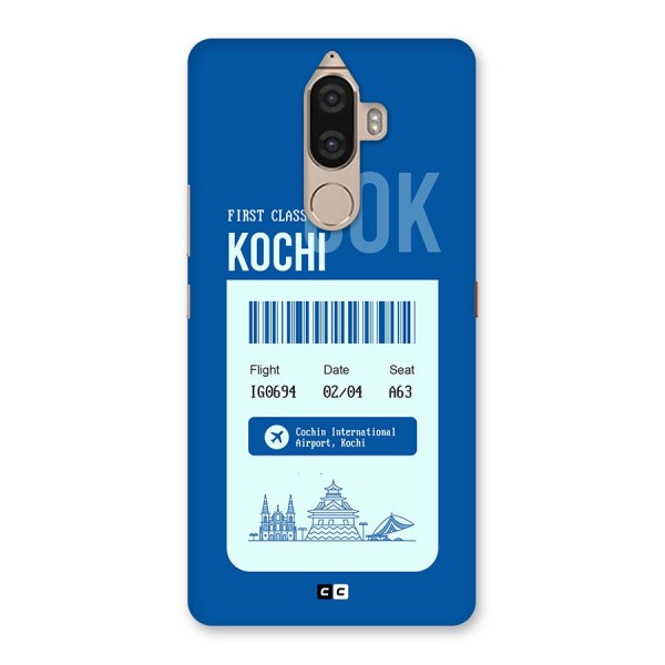 Kochi Boarding Pass Back Case for Lenovo K8 Note