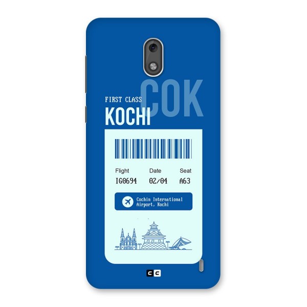 Kochi Boarding Pass Back Case for Nokia 2