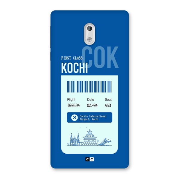 Kochi Boarding Pass Back Case for Nokia 3