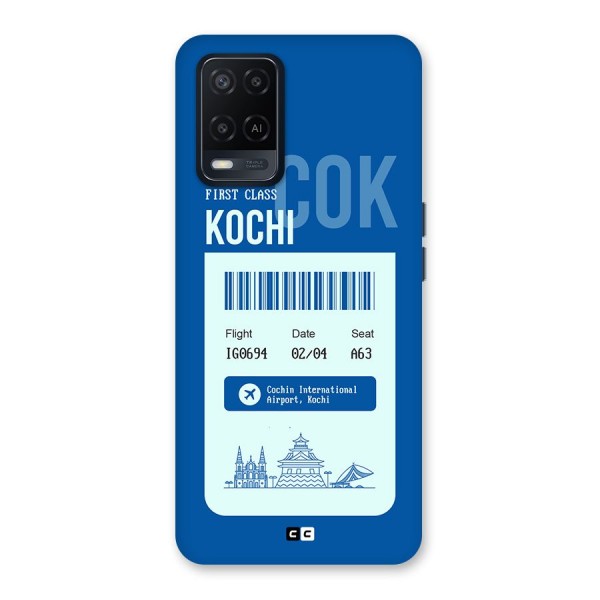 Kochi Boarding Pass Back Case for Oppo A54