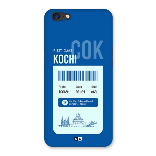 Kochi Boarding Pass Back Case for Oppo A71