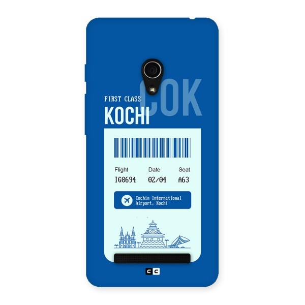 Kochi Boarding Pass Back Case for Zenfone 5