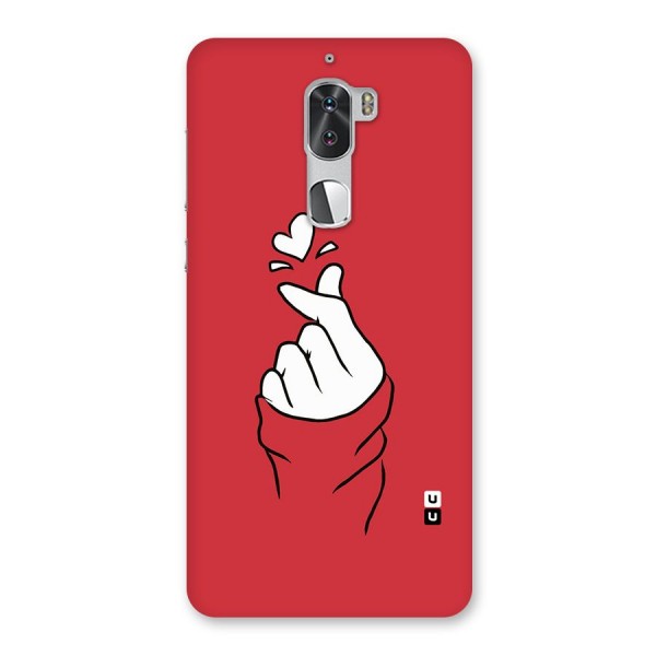 Korean Love Sign Back Case for Coolpad Cool 1