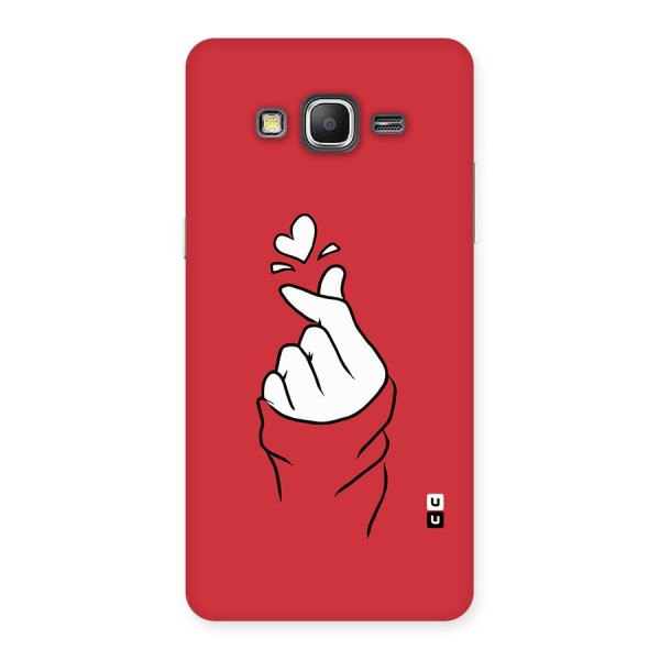 Korean Love Sign Back Case for Galaxy Grand Prime