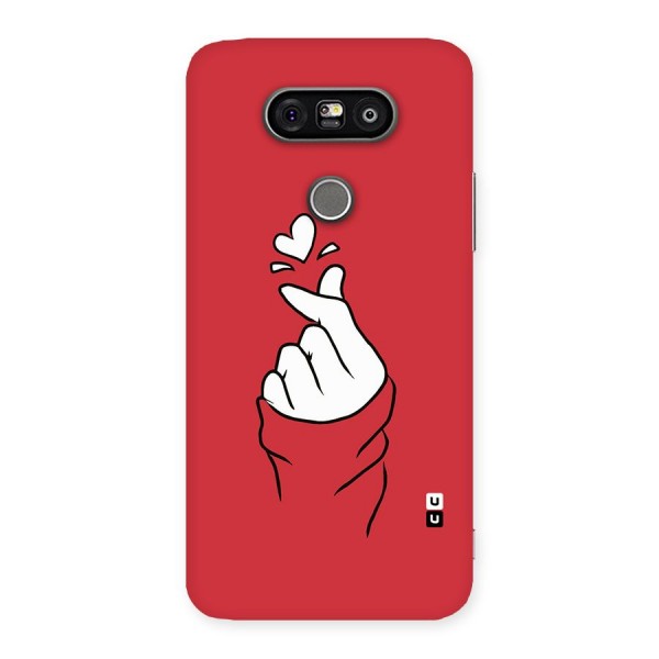 Korean Love Sign Back Case for LG G5