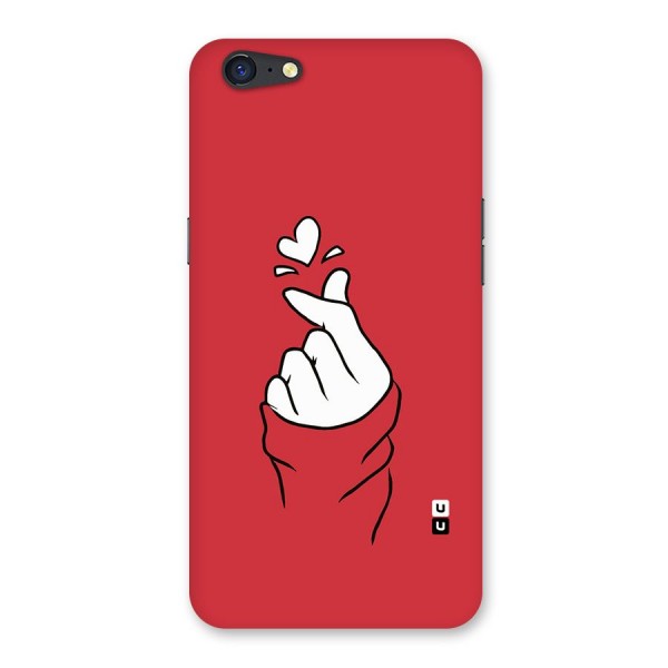 Korean Love Sign Back Case for Oppo A71