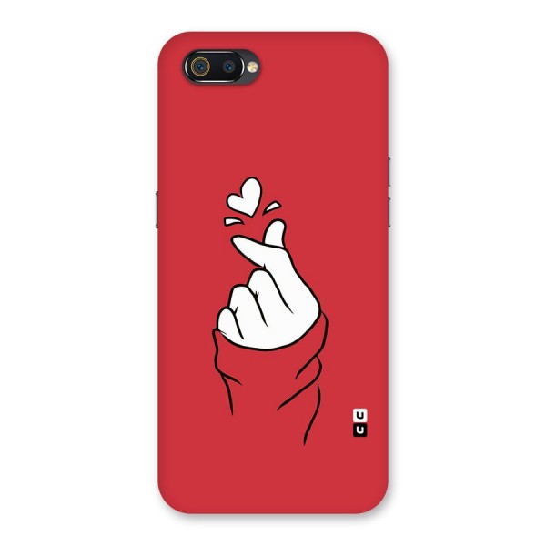 Korean Love Sign Back Case for Realme C2