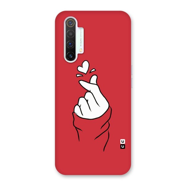 Korean Love Sign Back Case for Realme X3