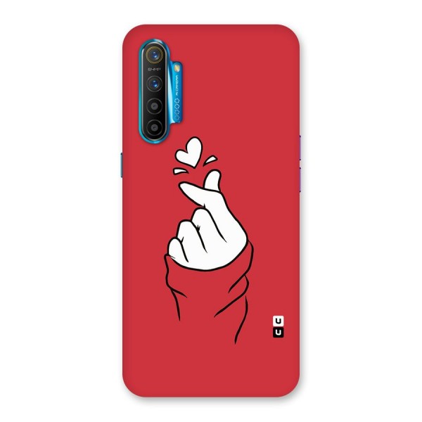 Korean Love Sign Back Case for Realme XT