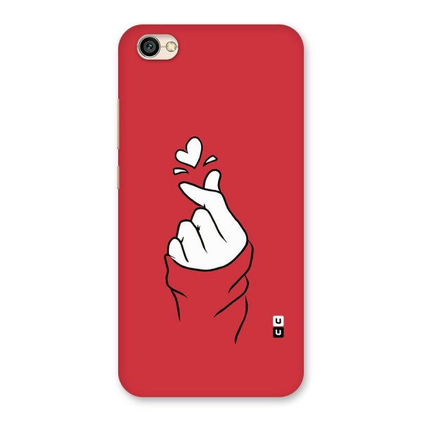 Korean Love Sign Back Case for Redmi Y1 Lite