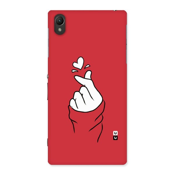 Korean Love Sign Back Case for Sony Xperia Z1