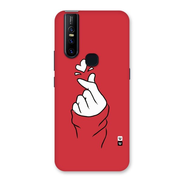 Korean Love Sign Back Case for Vivo V15