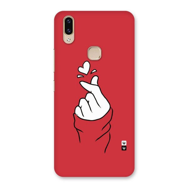 Korean Love Sign Back Case for Vivo V9