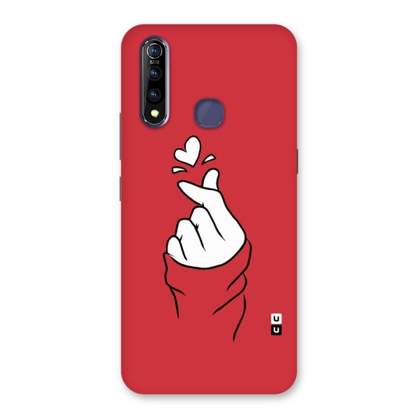 Korean Love Sign Back Case for Vivo Z1 Pro