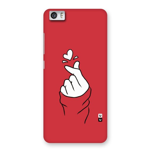 Korean Love Sign Back Case for Xiaomi Redmi Mi5