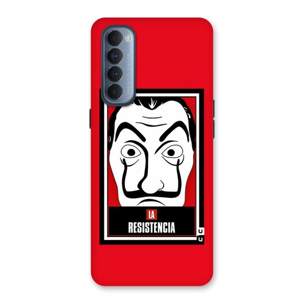 La Resistencia Minimalist Back Case for Reno4 Pro