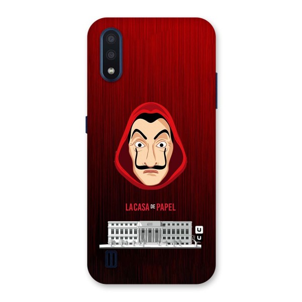 Lacasa Papel Minimalist Back Case for Galaxy M01