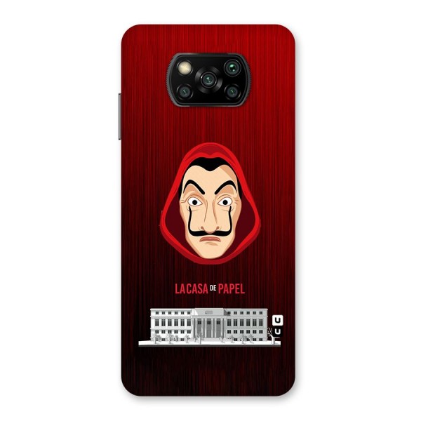 Lacasa Papel Minimalist Back Case for Poco X3