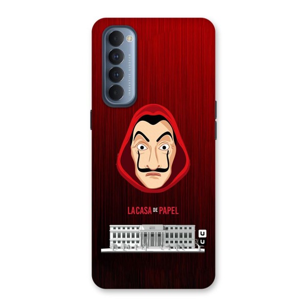 Lacasa Papel Minimalist Back Case for Reno4 Pro