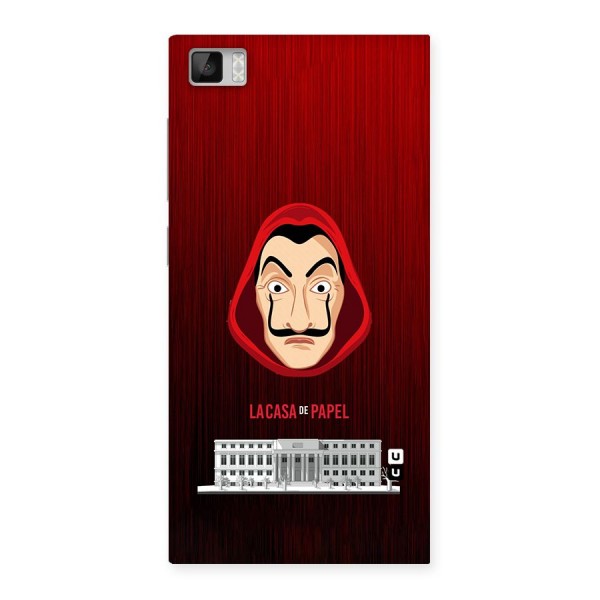 Lacasa Papel Minimalist Back Case for Xiaomi Mi3