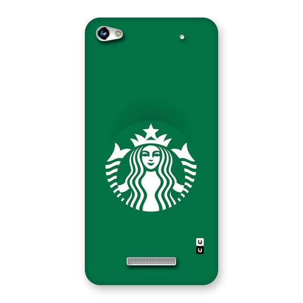 Lady StarBucks Back Case for Canvas Hue 2 A316