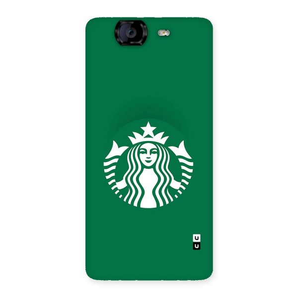 Lady StarBucks Back Case for Canvas Knight A350