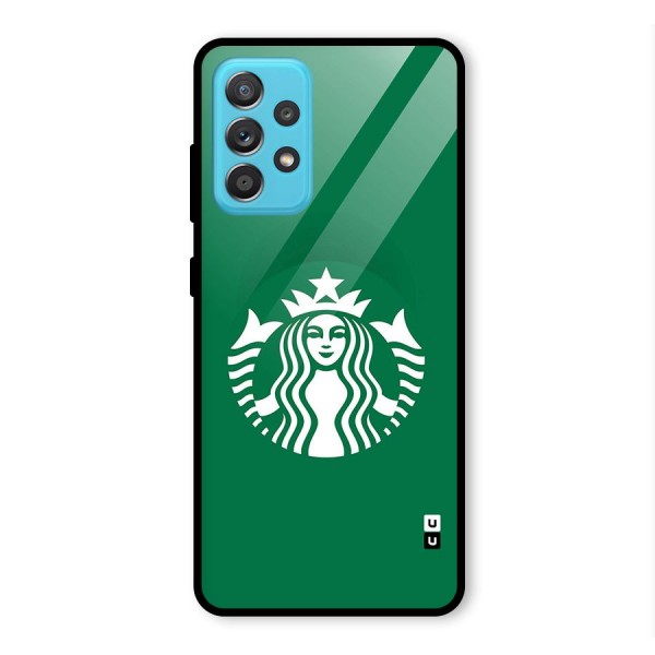 Lady StarBucks Glass Back Case for Galaxy A52s 5G