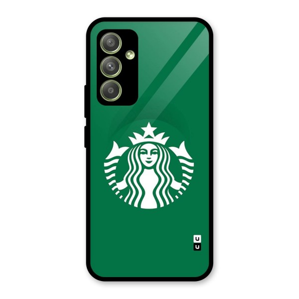 Lady StarBucks Glass Back Case for Galaxy A54