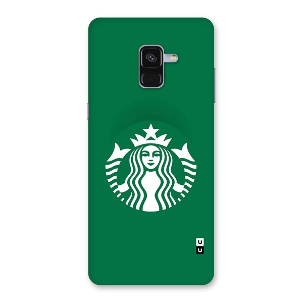 Lady StarBucks Back Case for Galaxy A8 Plus