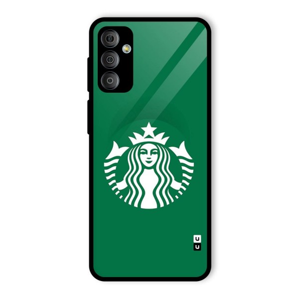 Lady StarBucks Glass Back Case for Galaxy F23