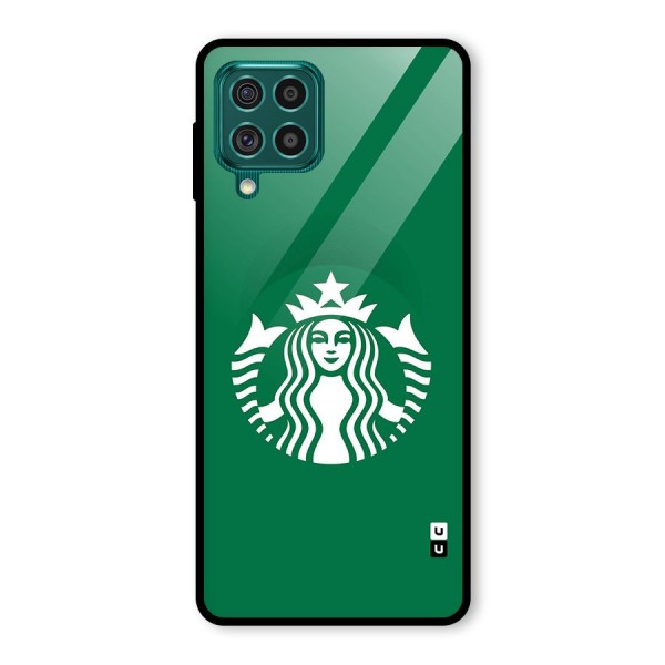 Lady StarBucks Glass Back Case for Galaxy F62