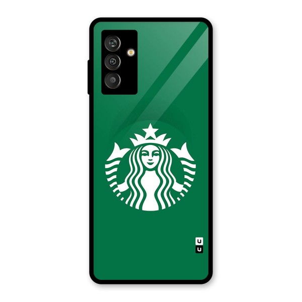 Lady StarBucks Glass Back Case for Galaxy M13