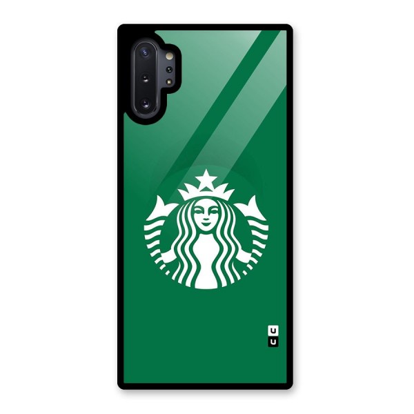 Lady StarBucks Glass Back Case for Galaxy Note 10 Plus