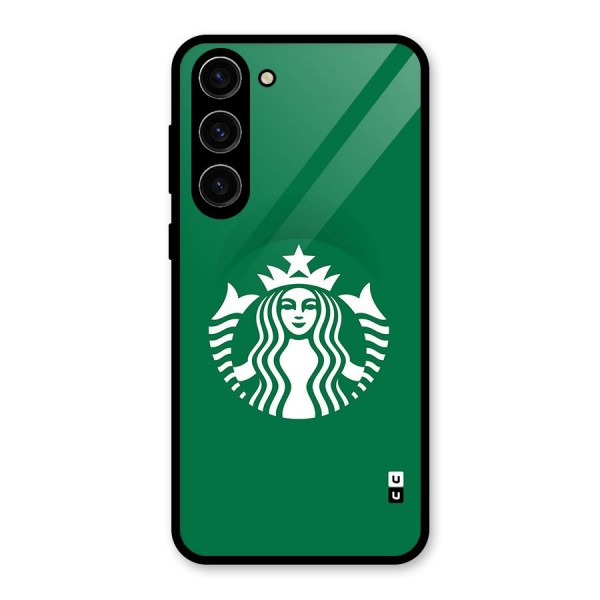 Lady StarBucks Glass Back Case for Galaxy S23 Plus