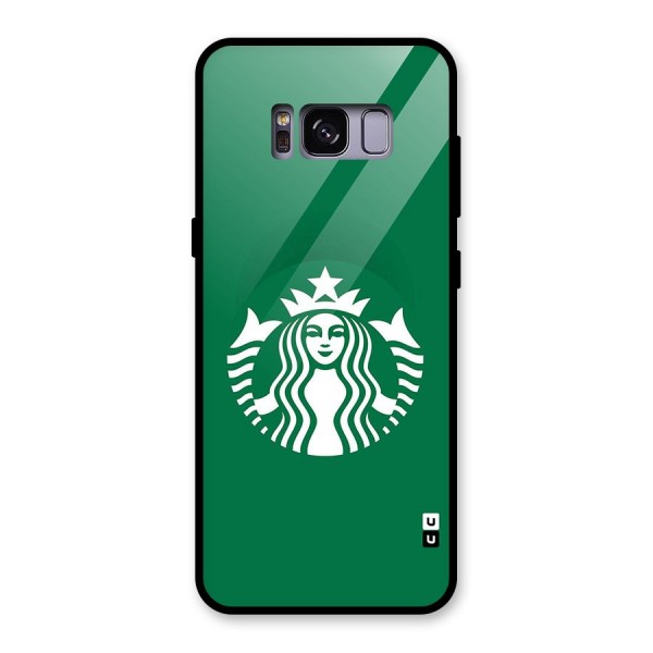 Lady StarBucks Glass Back Case for Galaxy S8