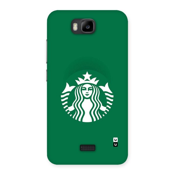 Lady StarBucks Back Case for Honor Bee