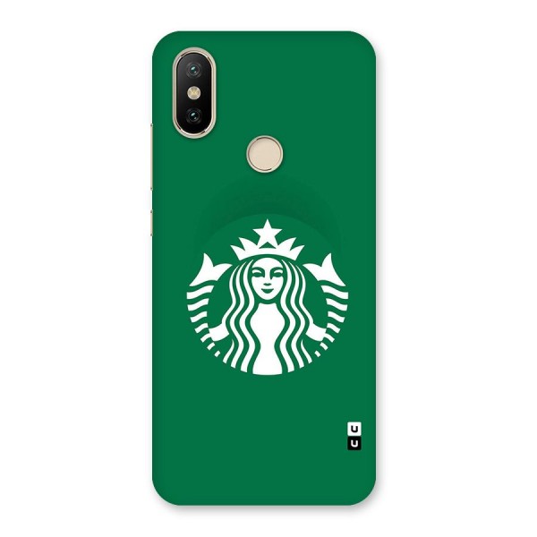 Lady StarBucks Back Case for Mi A2